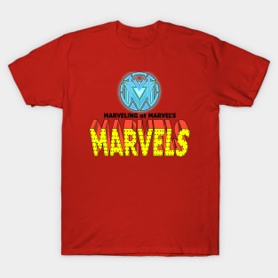 Marveling Logo: Iron Variant T-Shirt